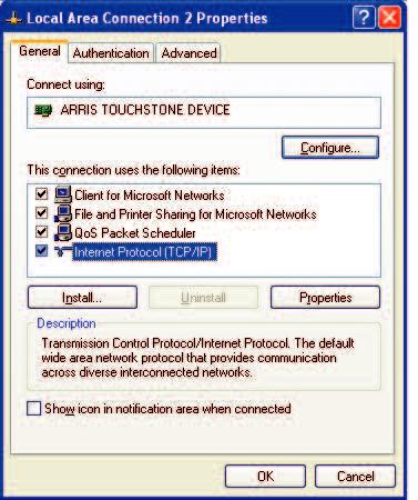 Reset Tcp Ip Internet Protocol Windows Vista